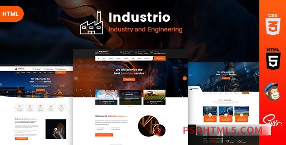 Industrio - Industrial Industry - Factory-尚睿切图网