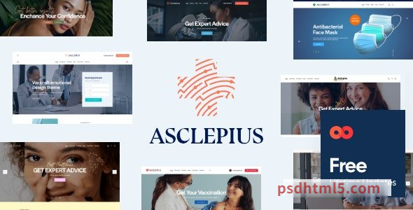 Asclepius v1.6.0 – Doctor, Medical – Healthcare wordpress主题-WordPress Theme-尚睿切图网