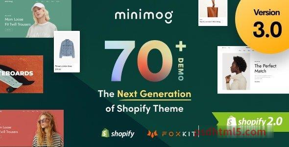 Minimog v3.3.0 - The Next Generation Shopify Theme-尚睿切图网