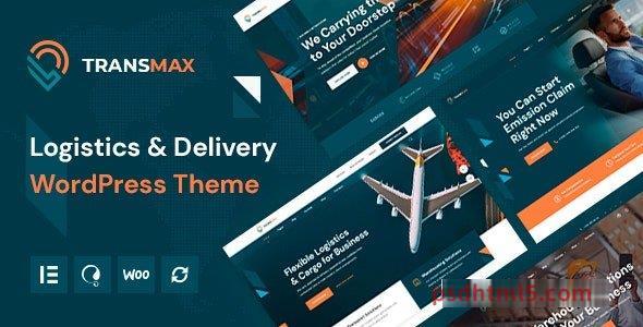 Transmax v1.0.10 - Logistics - Delivery Company wordpress主题-WordPress Theme-尚睿切图网