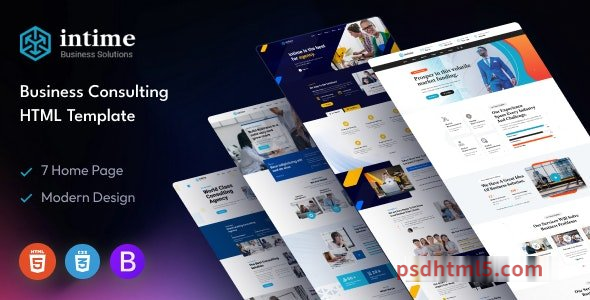 图片[1]-Intime - Business Consulting HTML Template-尚睿切图网