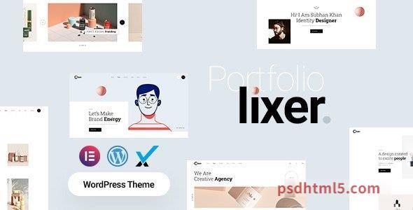 Lixer v1.1.0 – Creative Portfolio wordpress主题-WordPress Theme-尚睿切图网