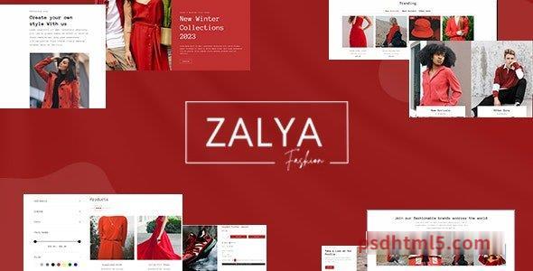 Zalya v1.0 – Clothing and Fashion Shopify Theme-尚睿切图网