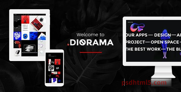 Diorama v1.6.1 – Freelancer Portfolio – Agency Theme-尚睿切图网