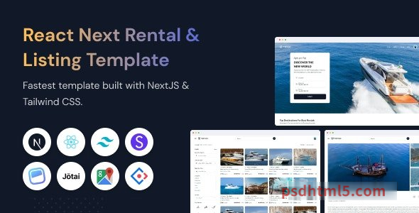 TripFinder v5.0.0 - React Next Rental - Listing Template-尚睿切图网