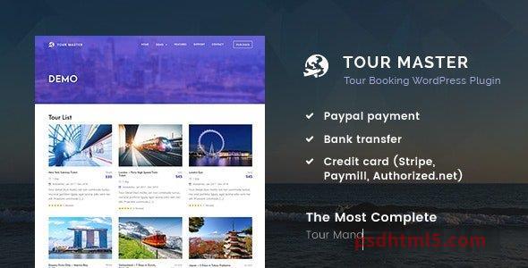 Tour Master v5.1.1 - Tour Booking, Travel, Hotel-尚睿切图网