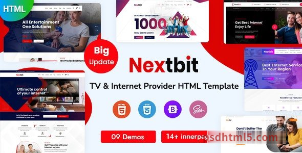 NextBit – TV – Internet Provider Template-尚睿切图网