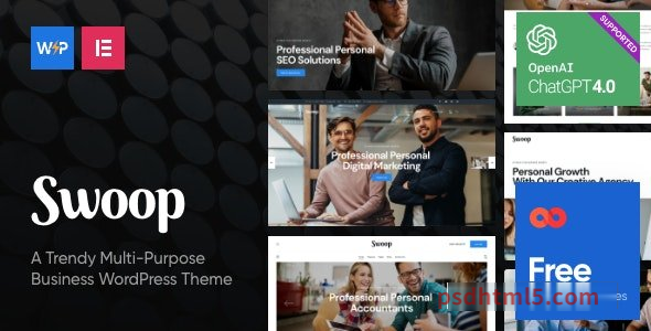 Swoop v2.0.0 – Web Studio – Creative Agency Theme-尚睿切图网