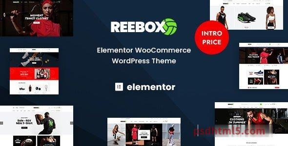 Reebox v1.0.8 – Elementor WooCommerce wordpress主题-WordPress Theme-尚睿切图网