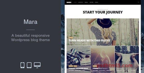 Mara v2.4.65 – Beautiful Photo WordPress Blog Theme-尚睿切图网