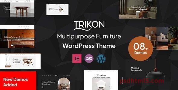 Trikon v1.0.2 - Multipurpose Furniture WooCommerce Theme-尚睿切图网