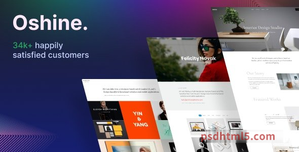 Oshine v7.1.2 – Creative Multi Purpose Theme-尚睿切图网