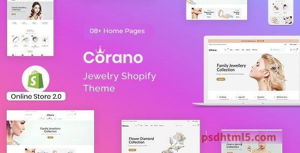 Corano v2.4.9 - Jewelry Store Shopify Theme OS 2.0-尚睿切图网