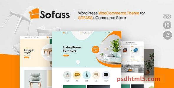 Sofass v1.0.9 - Elementor WooCommerce wordpress主题-WordPress Theme-尚睿切图网
