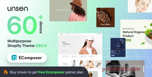 Unsen v1.6 - Multipurpose Shopify Theme OS2.0-尚睿切图网