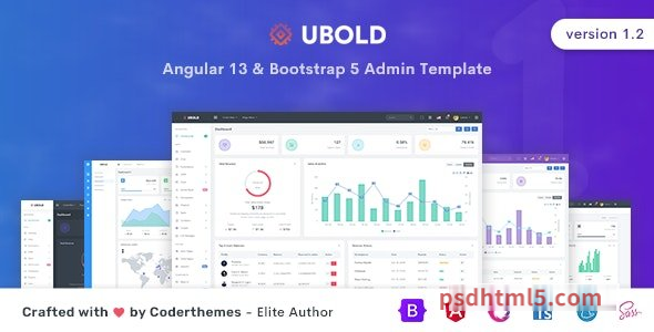 UBold v1.2.0 - Angular 13 Admin - Dashboard Template-尚睿切图网