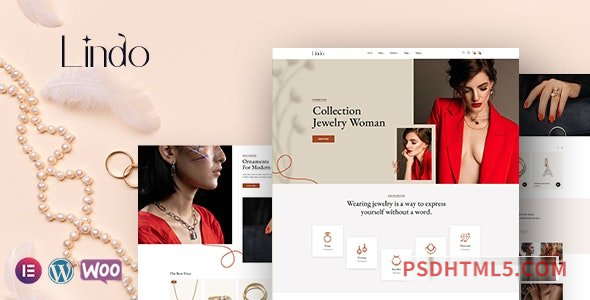 Lindo v1.0.1 – Jewelry Store WooCommerce Theme-尚睿切图网