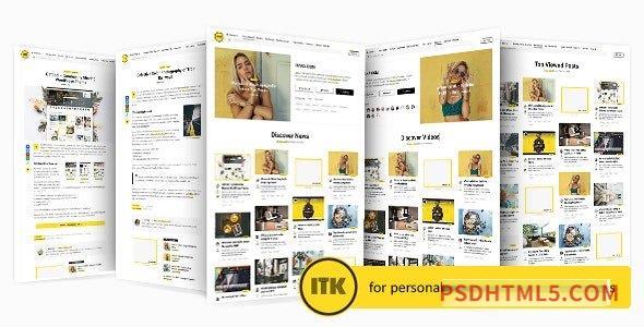 Itaka v1.7 – Content Sharing wordpress主题-WordPress Theme-尚睿切图网