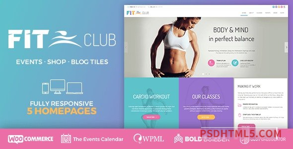 Fitness Club v1.4.0 - Health - Gym-尚睿切图网