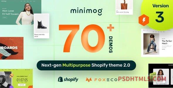 Minimog v3.5.0 – The Next Generation Shopify Theme-尚睿切图网