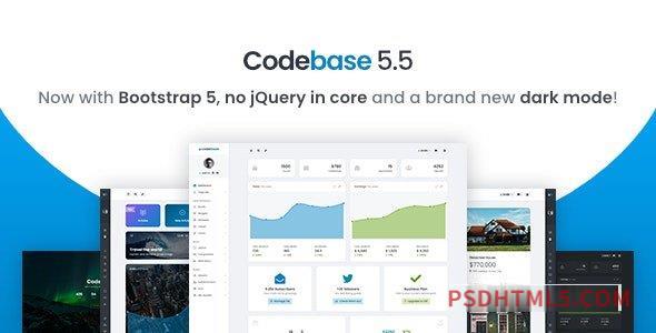 Codebase v5.5 - Bootstrap 5 Admin Dashboard Template - Laravel 10 Starter Kit-尚睿切图网