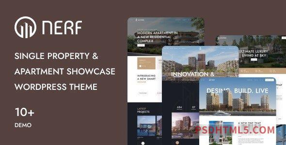 Nerf v1.0.1 – Single Property wordpress主题-WordPress Theme-尚睿切图网