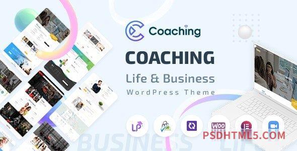 Coaching v3.6.5 - Life And Business Coach wordpress主题-WordPress Theme-尚睿切图网