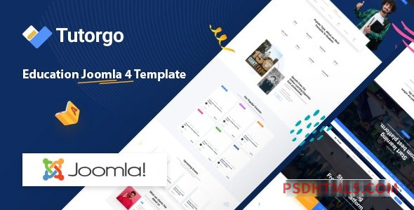 Tutorgo v1.0 – Education Training Joomla 4 Template-尚睿切图网