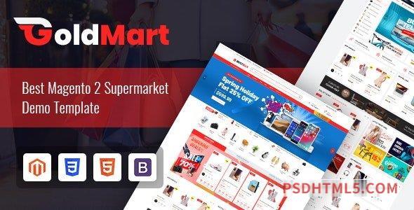 GoldMart v1.3.0 - Modern Marketplace Magento 2 Theme-尚睿切图网