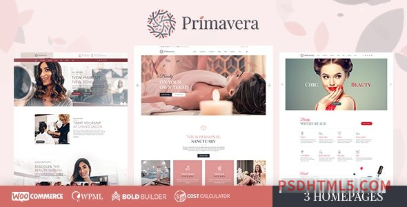 Primavera 1.3.0 - Nail - Beauty Salon, Hairdresser-尚睿切图网