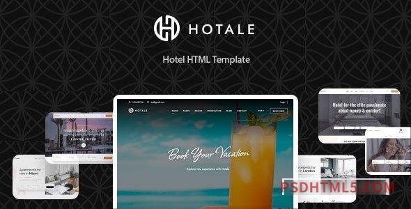 Hotale – Hotel HTML Template-尚睿切图网