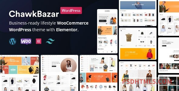 ChawkBazar v2.5.6 – Elementor Lifestyle and Fashion Ecommerce Theme-尚睿切图网