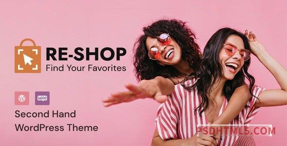 ReShop v1.1 - ReCommerce - Second Hand Theme-尚睿切图网