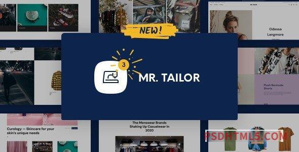 Mr. Tailor v3.9 - Responsive WooCommerce Theme-尚睿切图网