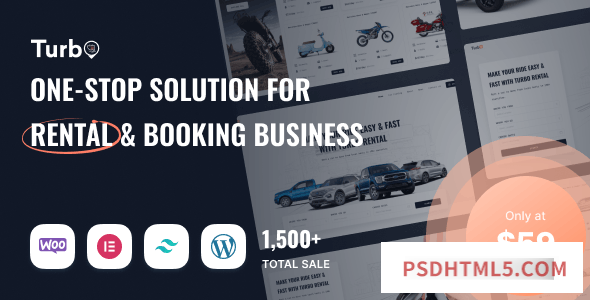 Turbo v10.0.2 – WooCommerce Rental – Booking Theme-尚睿切图网