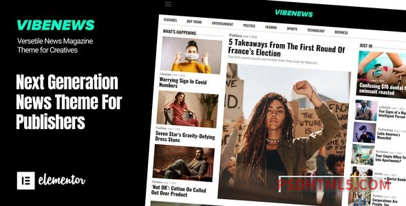 Vibenews – Digital News Magazine AMP Theme – 4 August 2023-尚睿切图网