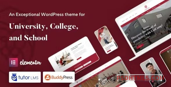 Unicamp v2.2.2 - University and College wordpress主题-WordPress Theme-尚睿切图网