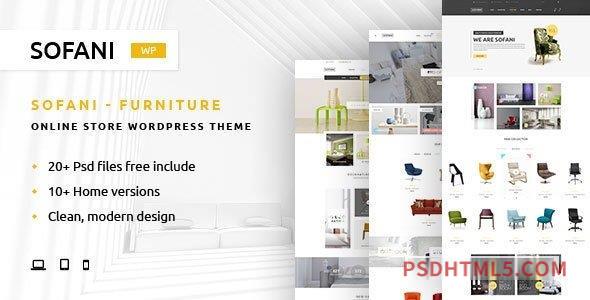 Sofani v1.7.1 - Furniture Store WooCommerce wordpress主题-WordPress Theme-尚睿切图网