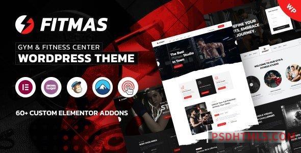 Fitmas v1.0 – Gym – Fitness Center wordpress主题-WordPress Theme-尚睿切图网