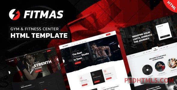 Fitmas - Gym - Fitness Center HTML Template-尚睿切图网