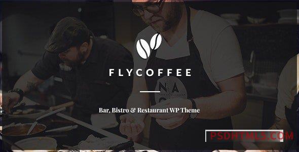 FlyCoffee Shop v1.0.20 - Responsive Cafe and Restaurant wordpress主题-WordPress Theme-尚睿切图网