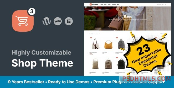 Shopkeeper v3.2 – Responsive wordpress主题-WordPress Theme-尚睿切图网