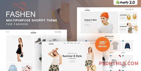 Fashen – Multipurpose Shopify Theme for Fashion-尚睿切图网