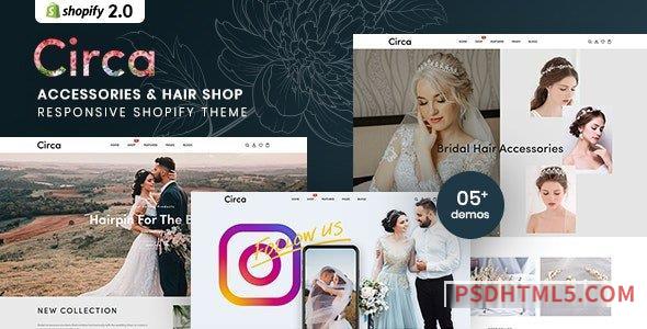 Circa v1.0 – Accessories – Hair Shop Shopify theme-尚睿切图网