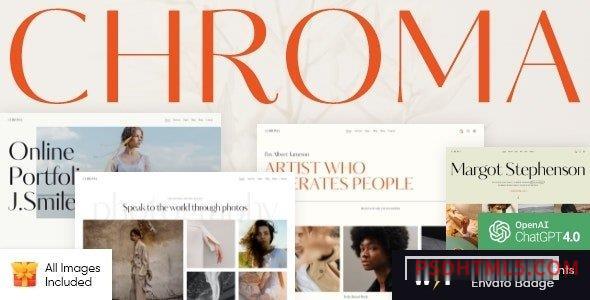 Chroma v1.0 - Photography Portfolio wordpress主题-WordPress Theme-尚睿切图网