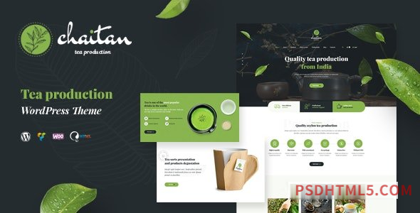 Chaitan v1.2.5 - Tea Production Company - Organic Store wordpress主题-WordPress Theme-尚睿切图网