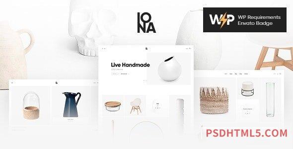 Iona v1.0.8 – Handmade – Crafts Shop wordpress主题-WordPress Theme-尚睿切图网