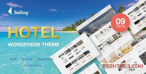 Sailing v4.3.0 – Hotel wordpress主题-WordPress Theme-尚睿切图网