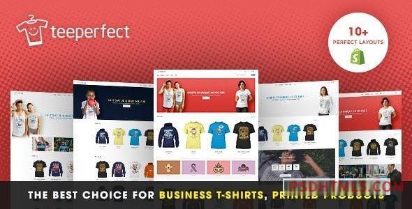 TeePerfect – Shopify theme for T-shirts business-尚睿切图网