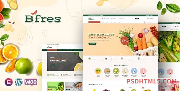 Bfres v1.0.3 – Organic Food WooCommerce Theme-尚睿切图网